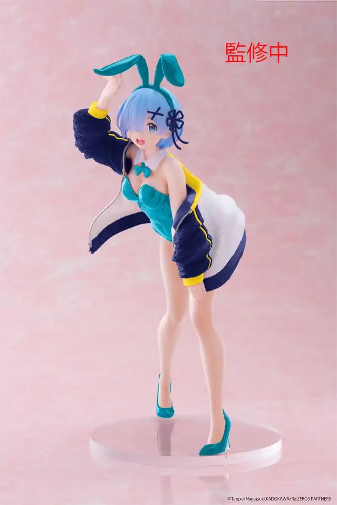 Re:Zero Starting Life in Another World Coreful PVC-Statue Rem (Jacket Bunny Ver.) Renewal 18 cm Produktfoto