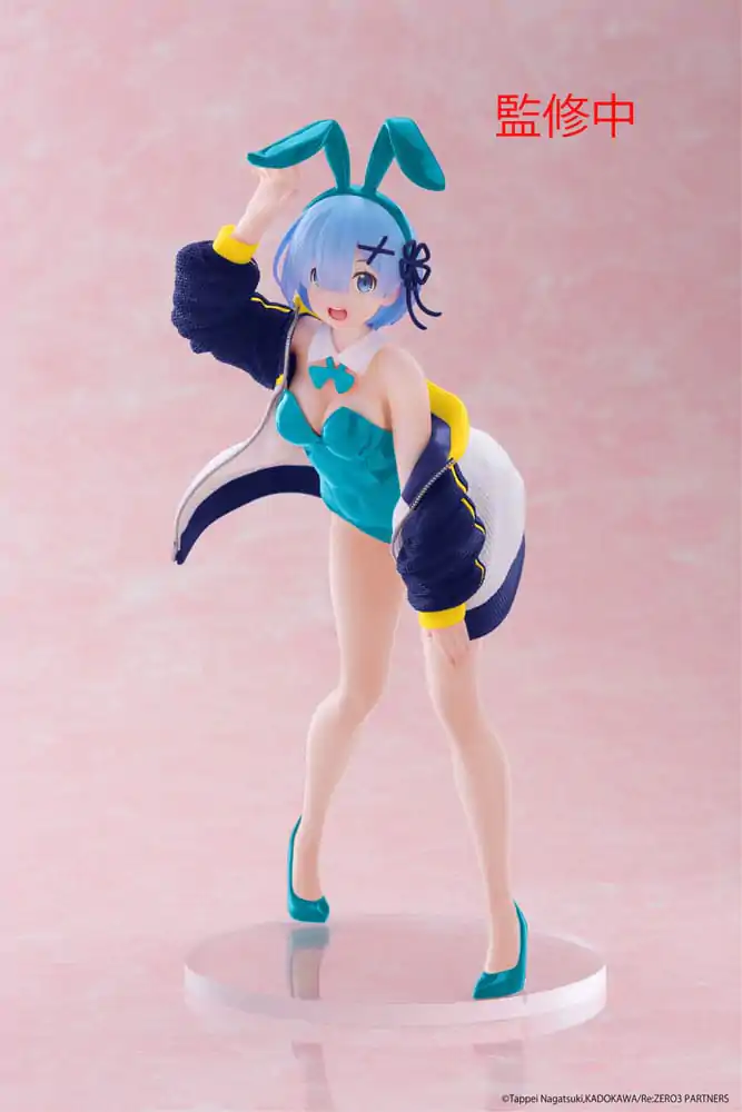 Re:Zero Starting Life in Another World Coreful PVC-Statue Rem (Jacket Bunny Ver.) Renewal 18 cm Produktfoto