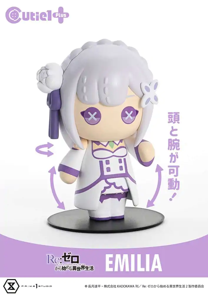 Re:Zero Starting Life in Another World Cutie1 Plus PVC Figur Emilia 9 cm Produktfoto