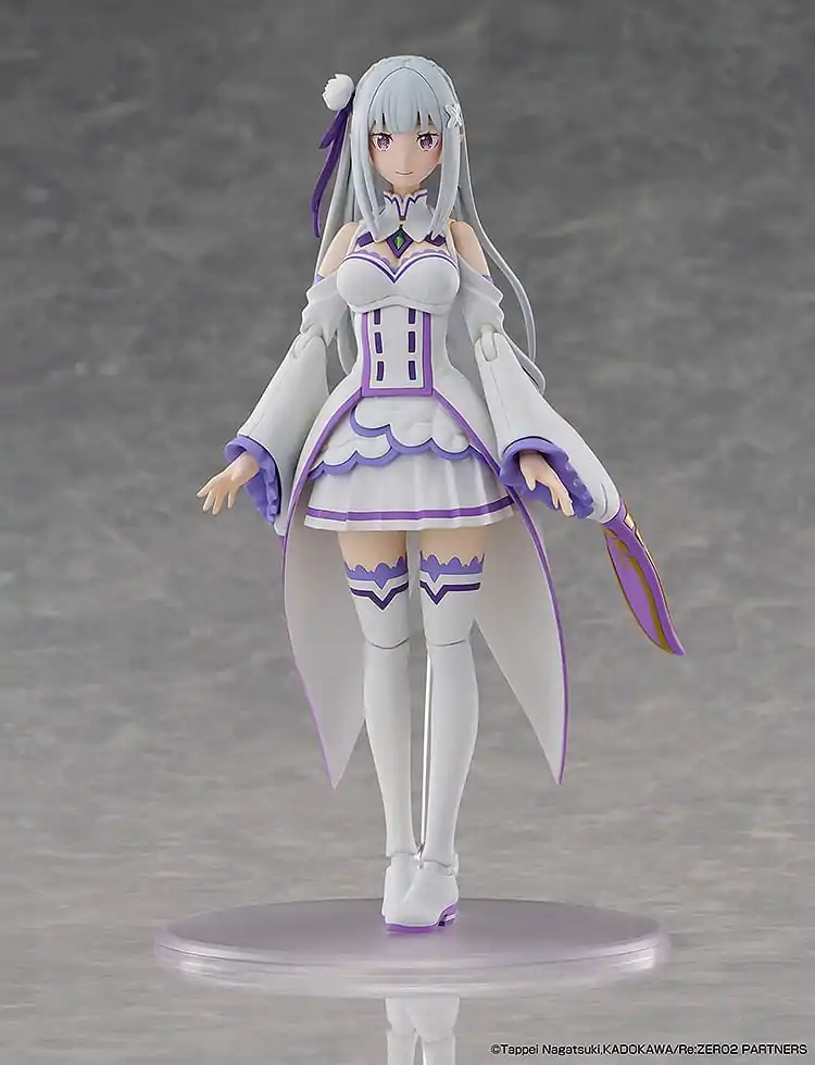 Re:Zero Starting Life in Another World Plastik Modell Bausatz Emilia DX Ver. 16 cm Produktfoto