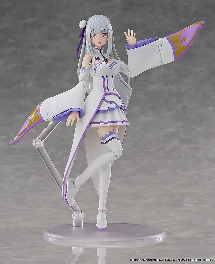 Re:Zero Starting Life in Another World Plastik Modell Bausatz Emilia DX Ver. 16 cm Produktfoto