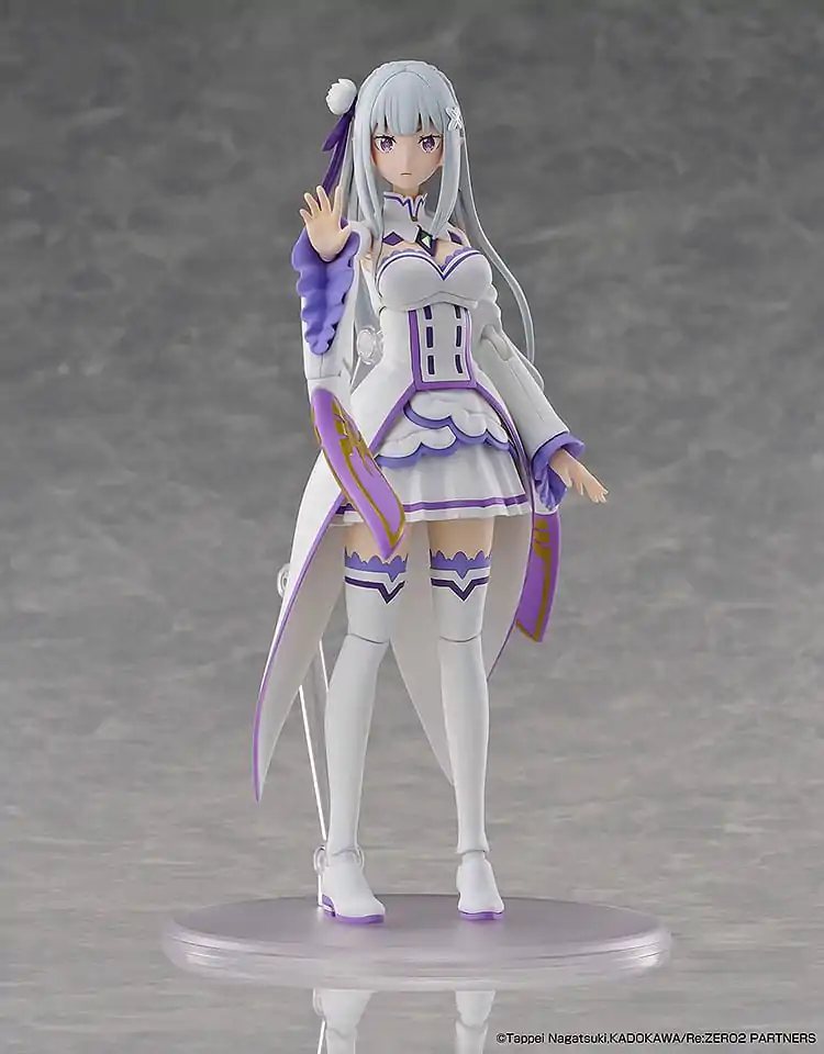 Re:Zero Starting Life in Another World Plastik Modell Bausatz Emilia DX Ver. 16 cm Produktfoto