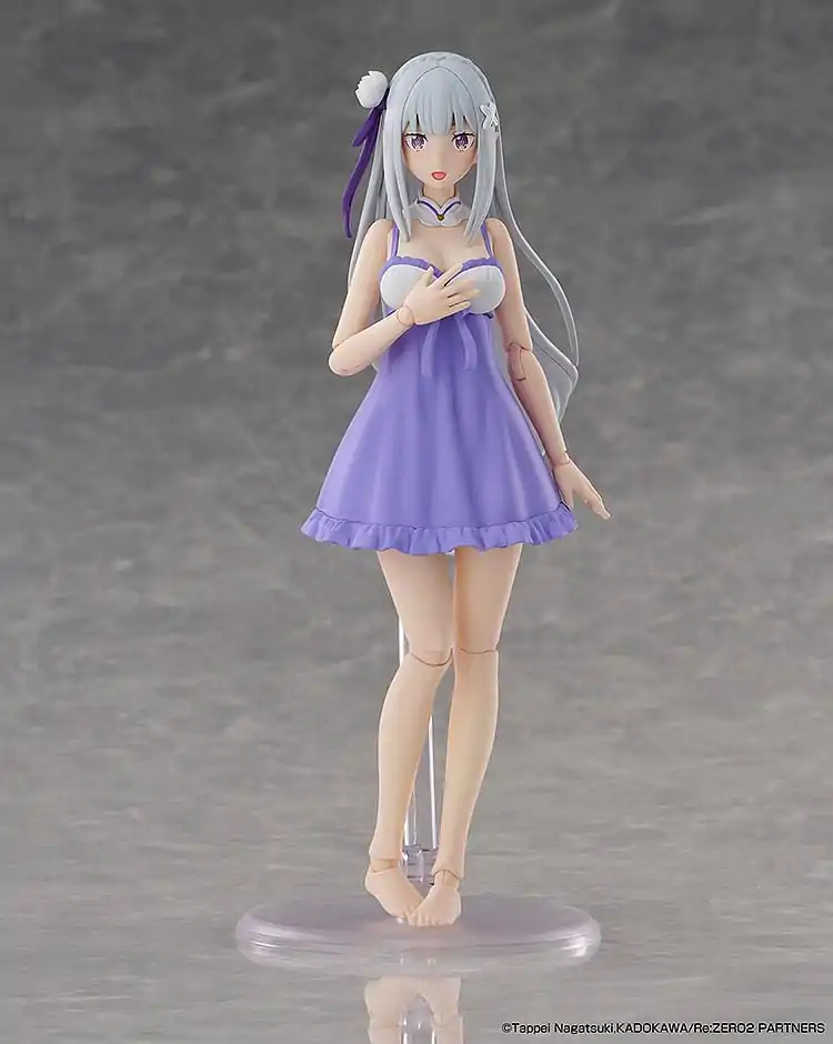 Re:Zero Starting Life in Another World Plastik Modell Bausatz Emilia DX Ver. 16 cm Produktfoto