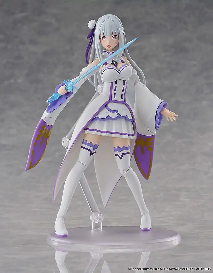 Re:Zero Starting Life in Another World Plastik Modell Bausatz Emilia DX Ver. 16 cm Produktfoto