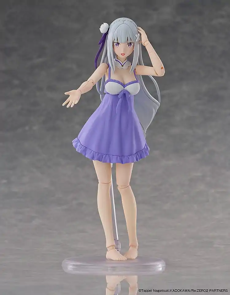Re:Zero Starting Life in Another World Plastik Modell Bausatz Emilia DX Ver. 16 cm Produktfoto