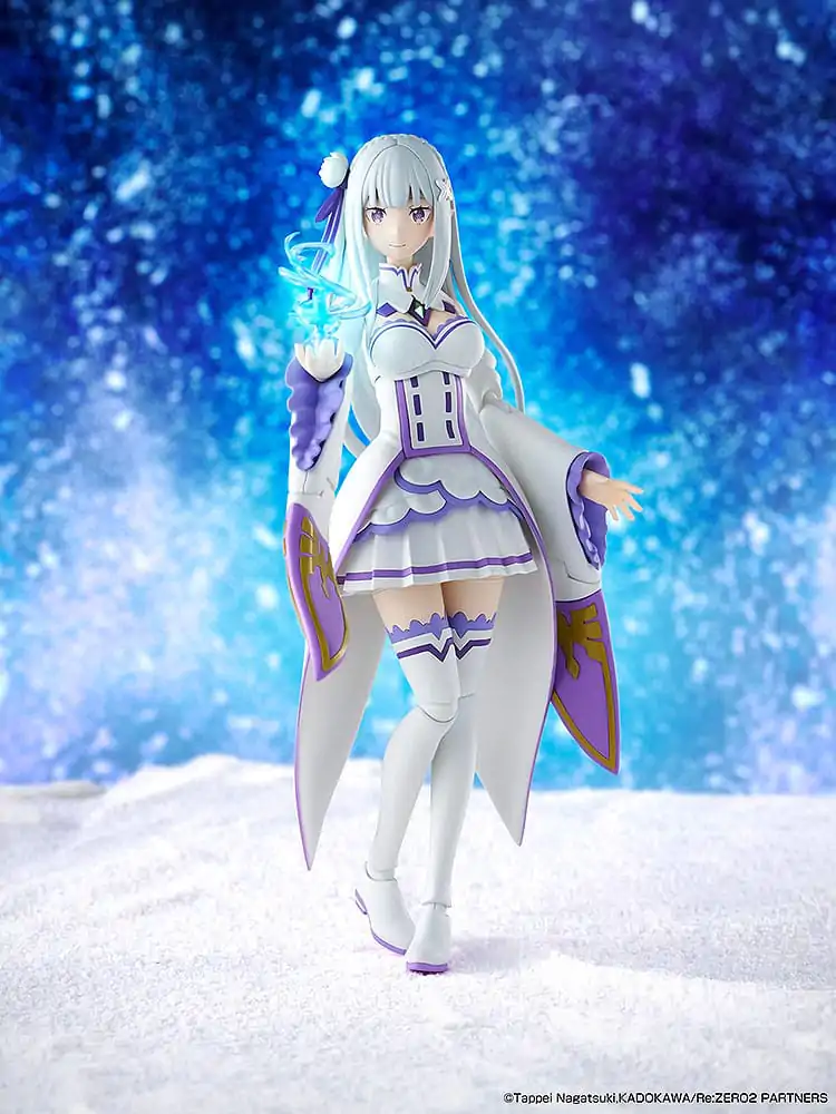 Re:Zero Starting Life in Another World Plastik Modell Bausatz Emilia DX Ver. 16 cm Produktfoto
