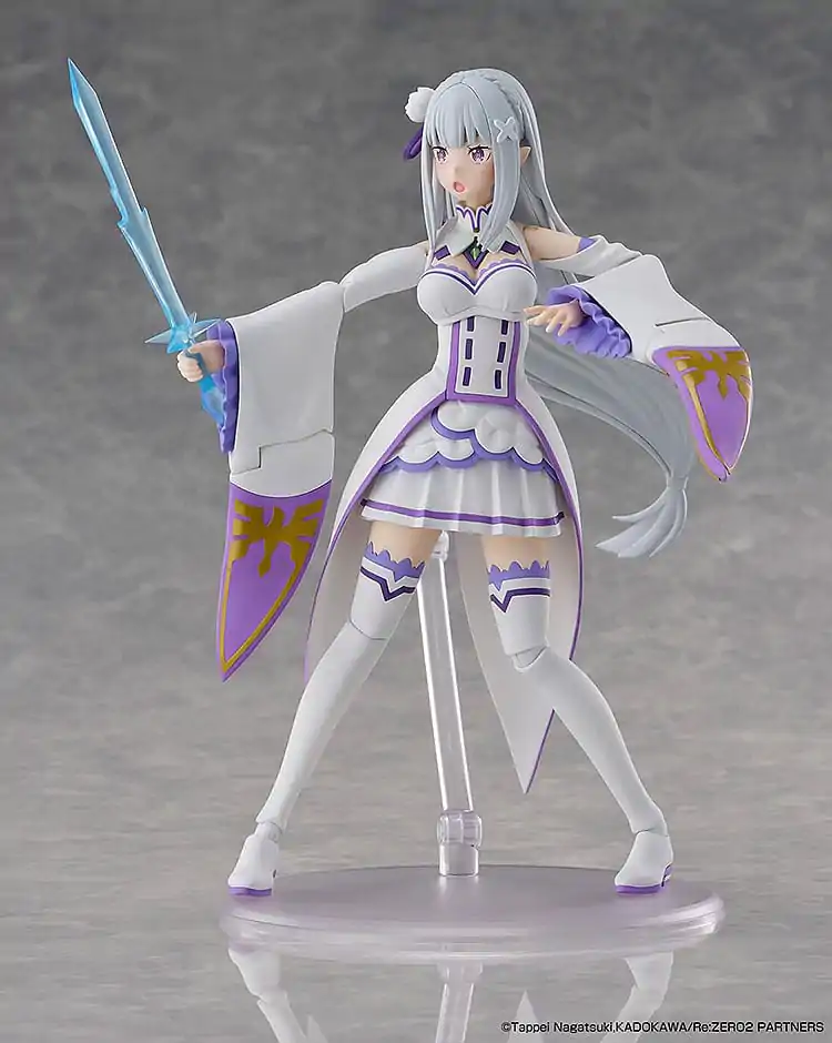 Re:Zero Starting Life in Another World Plastik Modell Bausatz Emilia DX Ver. 16 cm Produktfoto