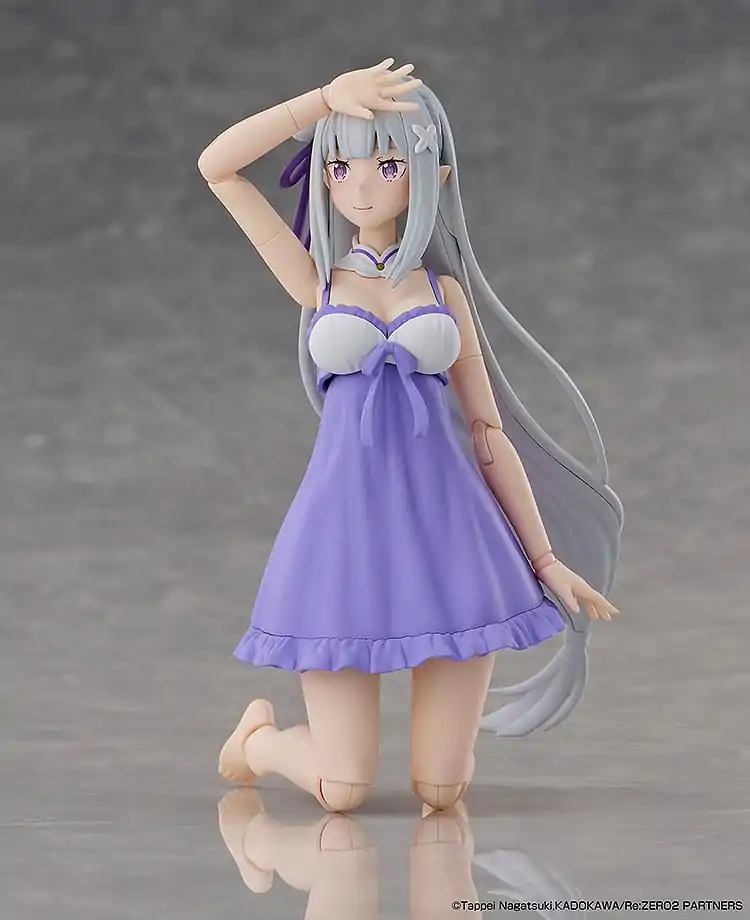 Re:Zero Starting Life in Another World Plastik Modell Bausatz Emilia DX Ver. 16 cm Produktfoto