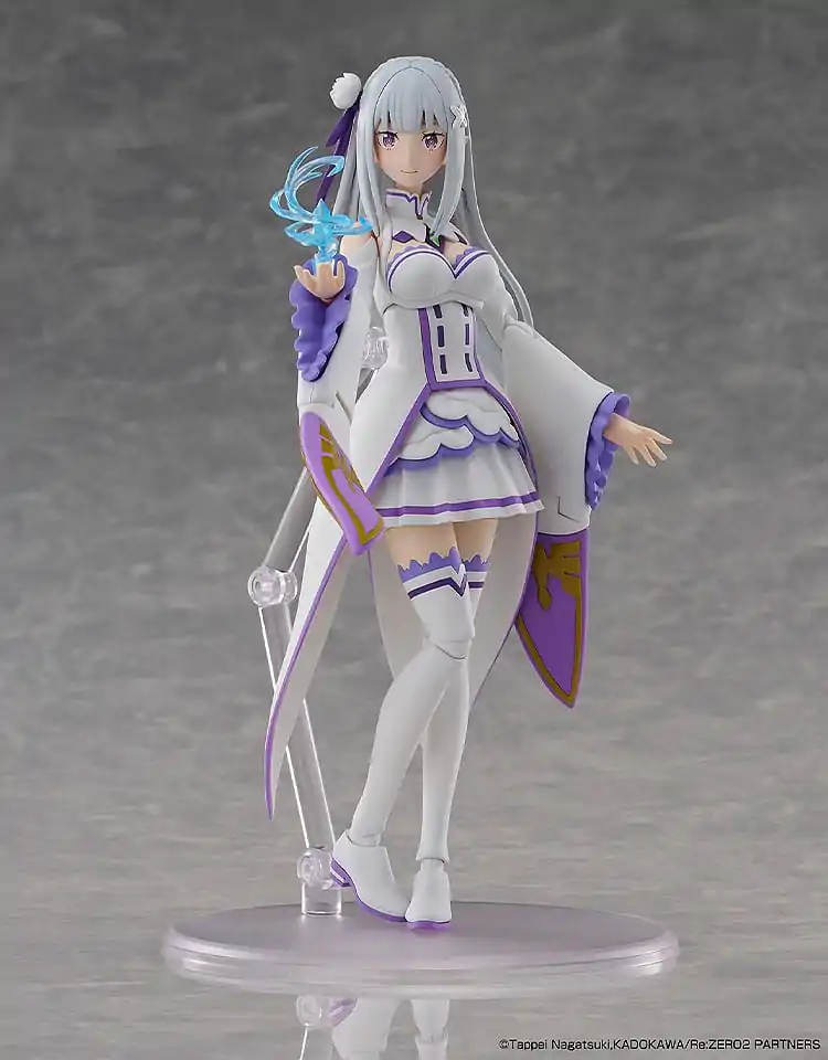 Re:Zero Starting Life in Another World Plastik Modell Bausatz Emilia DX Ver. 16 cm Produktfoto