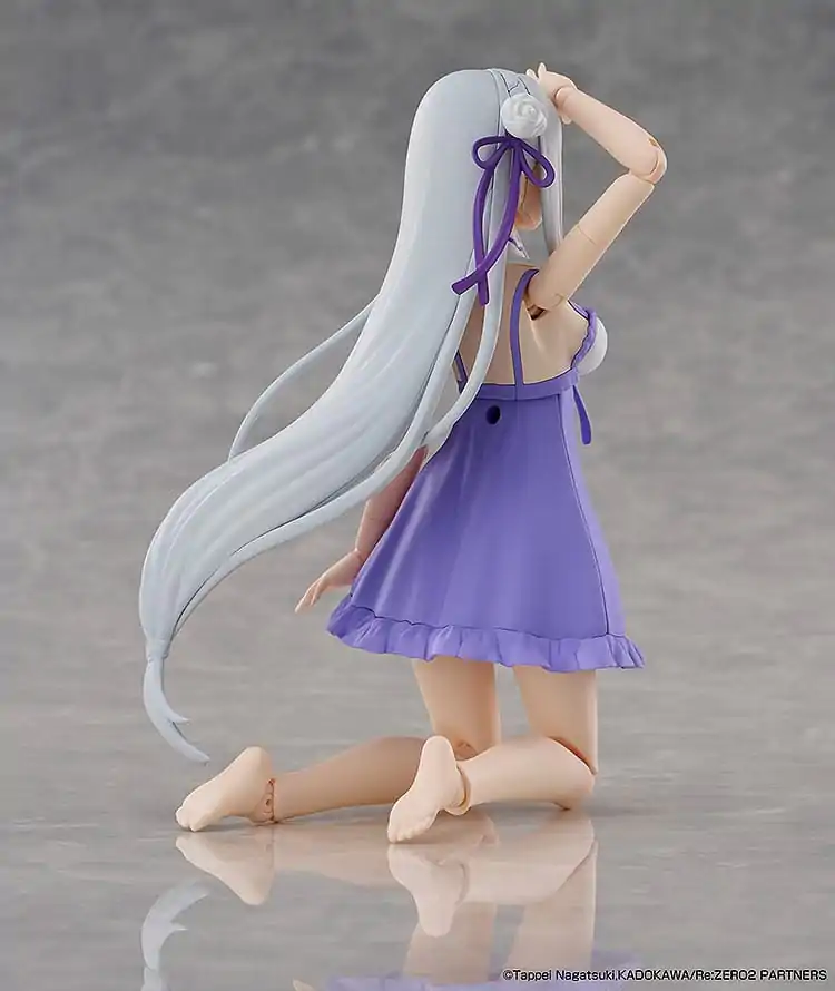 Re:Zero Starting Life in Another World Plastik Modell Bausatz Emilia DX Ver. 16 cm Produktfoto