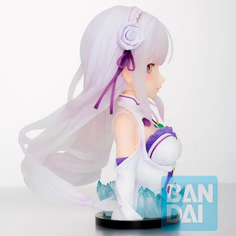 Re:Zero Ichibansho PVC Büste Emilia (May The Spirit Bless You) Figur 23 cm Produktfoto