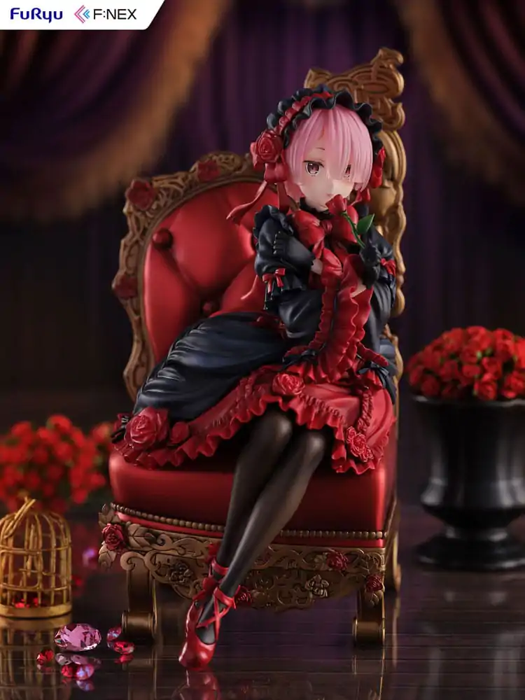 Re:ZERO -Starting Life in Another World F:NEX PVC Statue 1/7 Ram Gothic Ver. 20 cm termékfotó