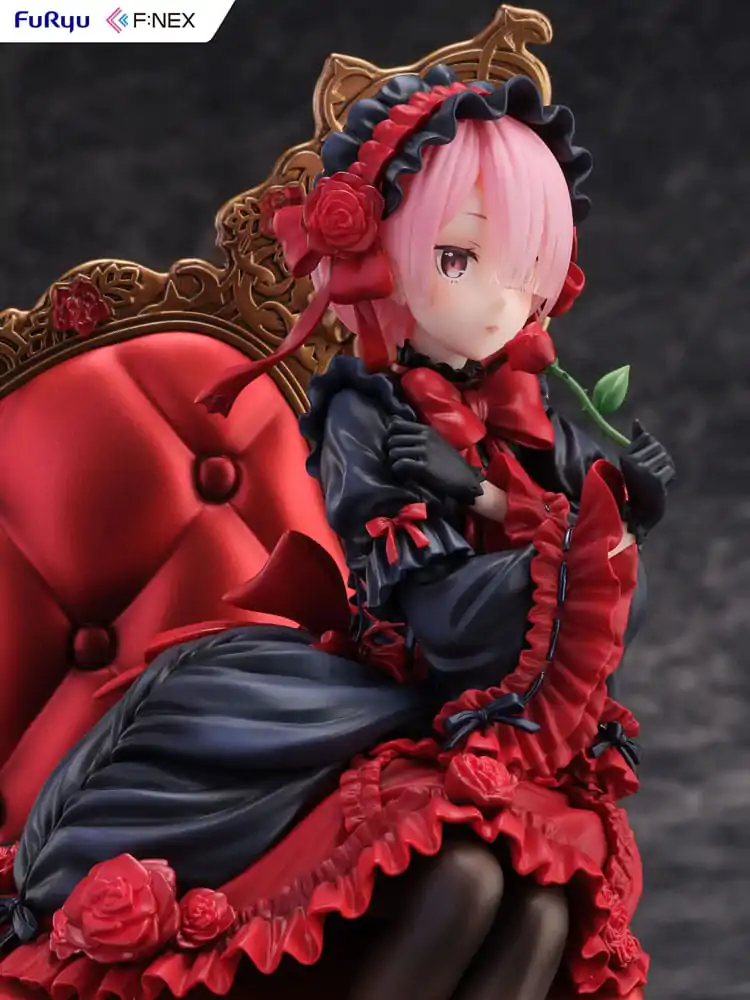 Re:ZERO -Starting Life in Another World F:NEX PVC Statue 1/7 Ram Gothic Ver. 20 cm termékfotó