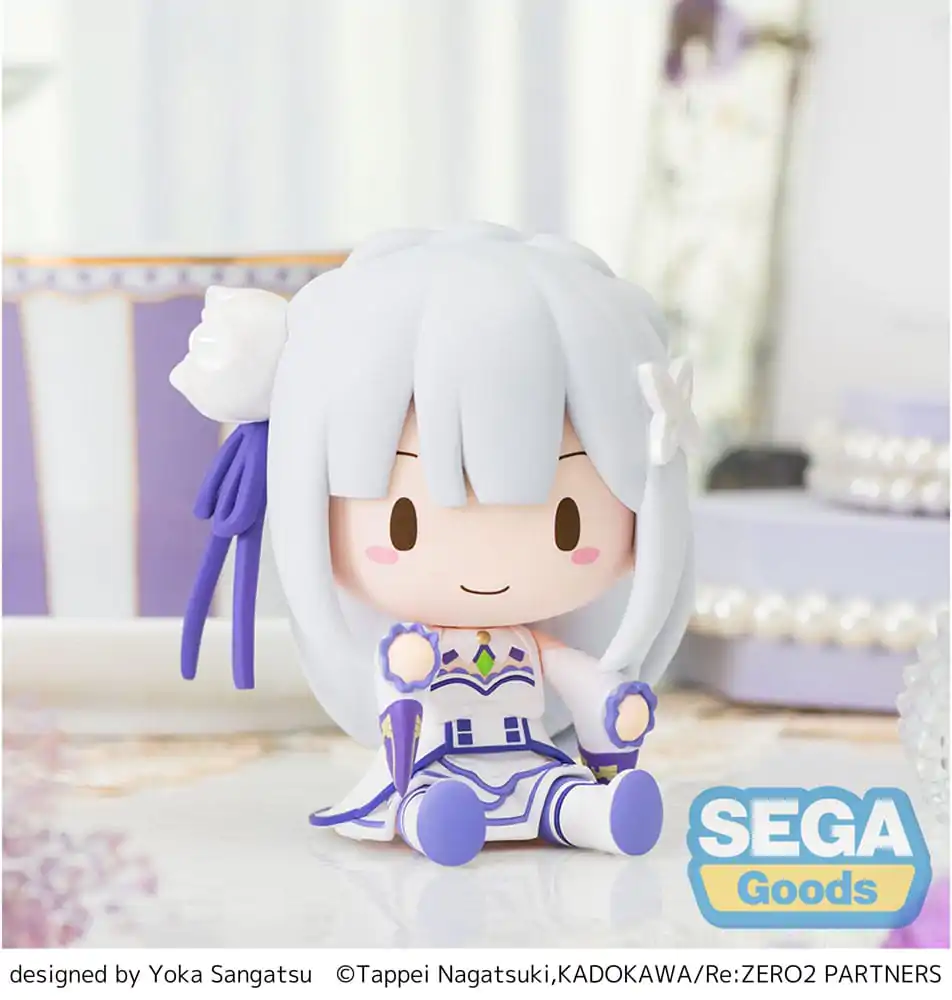 Re:Zero Starting Life in Another World Fuwa Petit Chibi Figur Emilia 8 cm Produktfoto