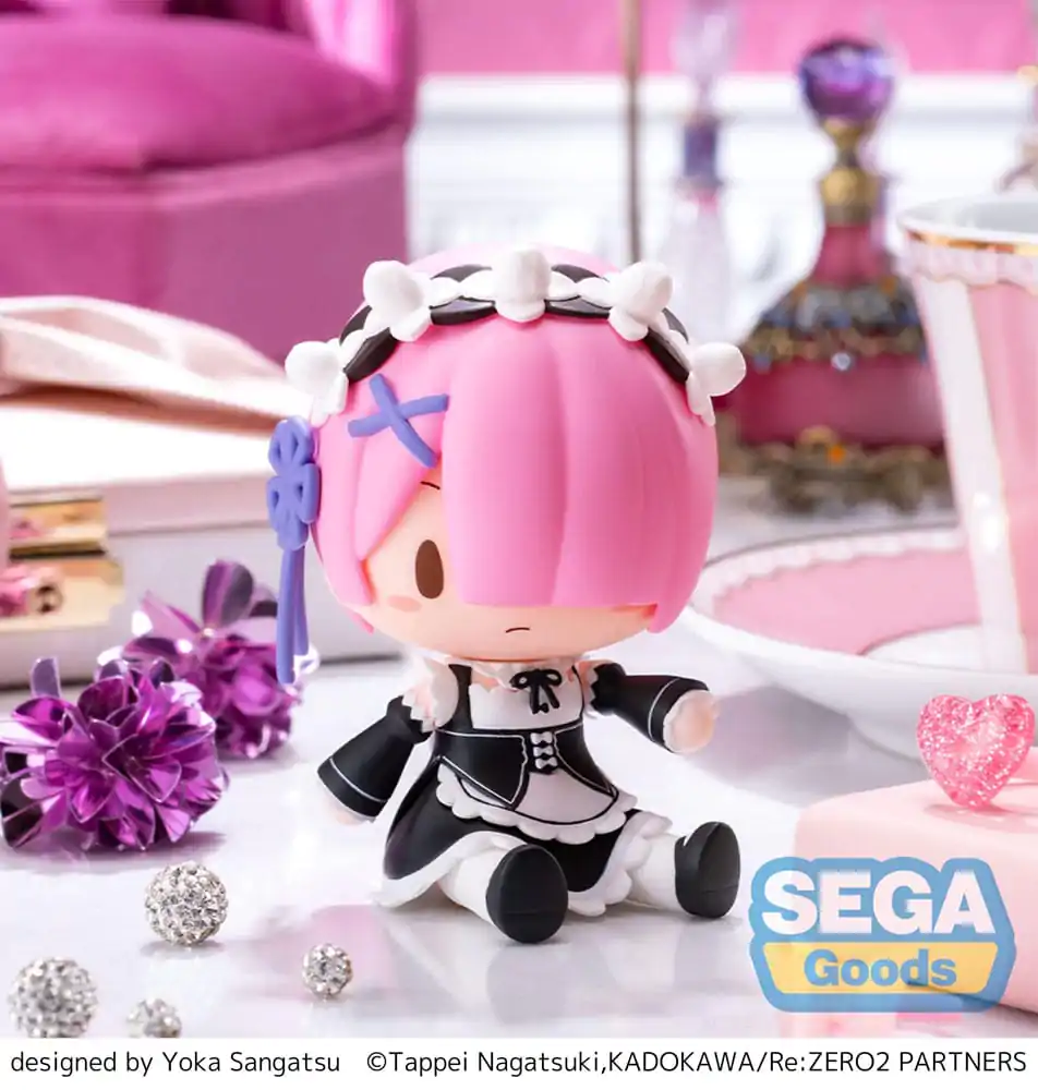 Re:Zero Starting Life in Another World Fuwa Petit Chibi Figur Ram 8 cm Produktfoto