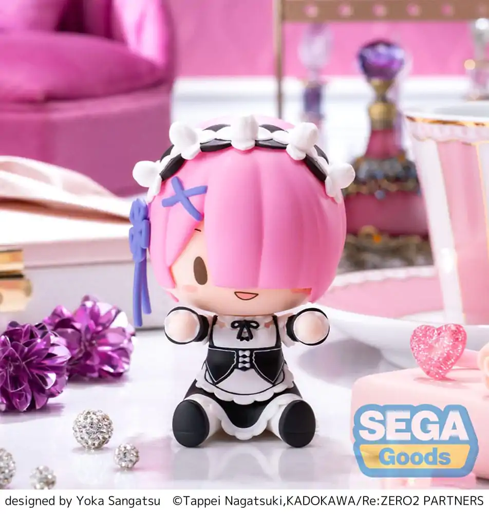 Re:Zero Starting Life in Another World Fuwa Petit Chibi Figur Ram 8 cm Produktfoto