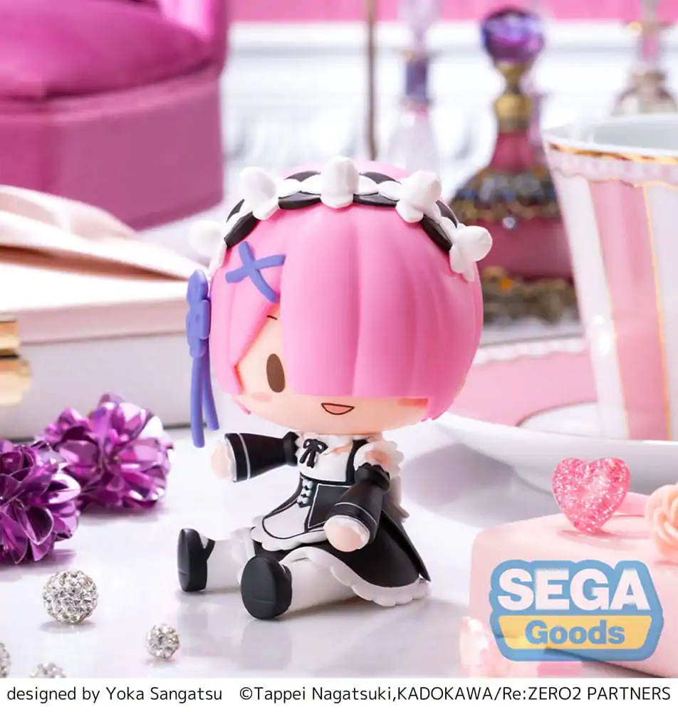 Re:Zero Starting Life in Another World Fuwa Petit Chibi Figur Ram 8 cm Produktfoto