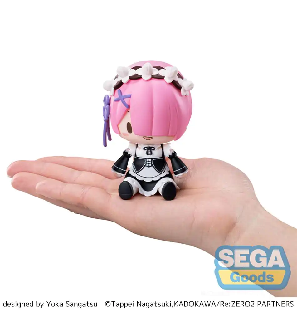 Re:Zero Starting Life in Another World Fuwa Petit Chibi Figur Ram 8 cm Produktfoto