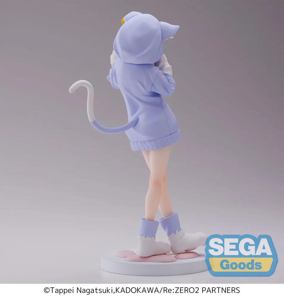 Re:Zero - Starting Life in Another World Luminasta PVC Statue Emilia Mofumofu Pack 21 cm Produktfoto