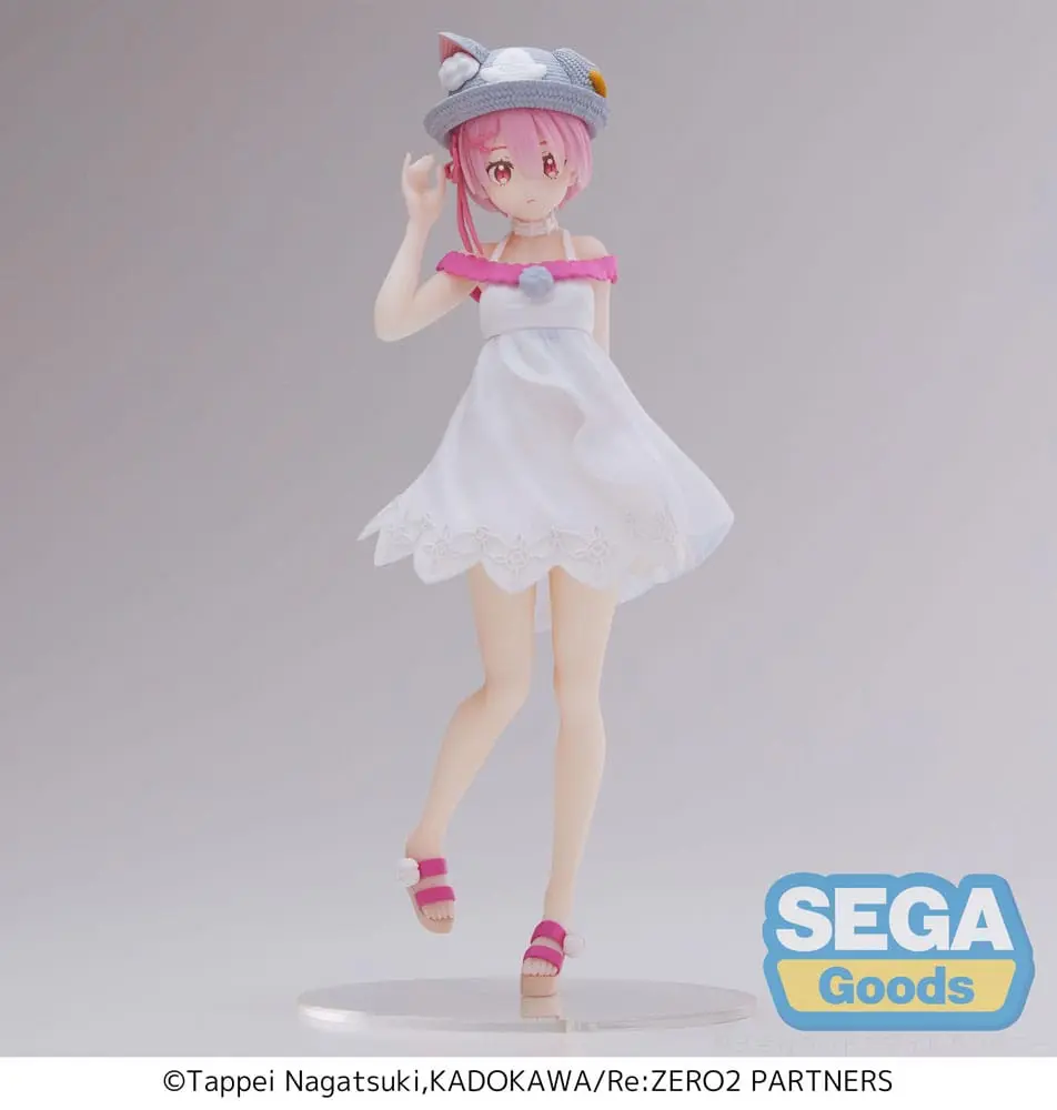 Re:Zero Starting Life in Another World Luminasta PVC Statue Ram Nyatsu Day 19 cm Produktfoto