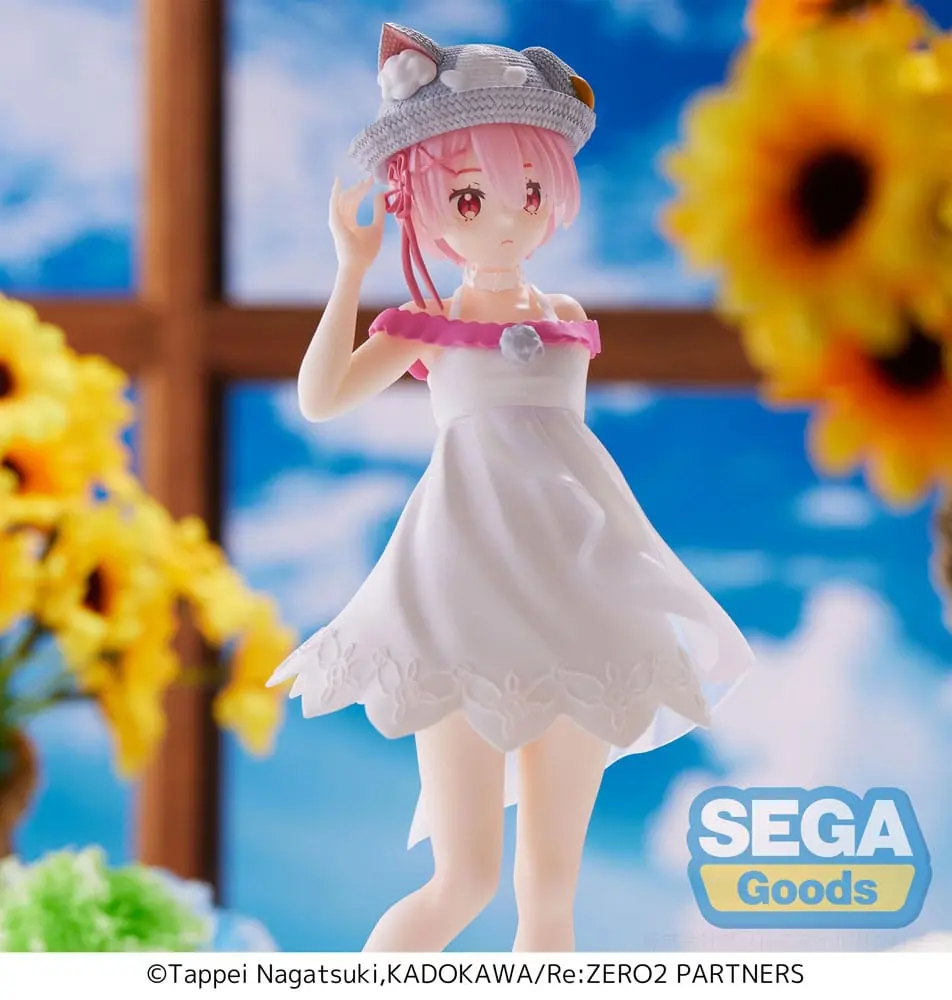 Re:Zero Starting Life in Another World Luminasta PVC Statue Ram Nyatsu Day 19 cm Produktfoto
