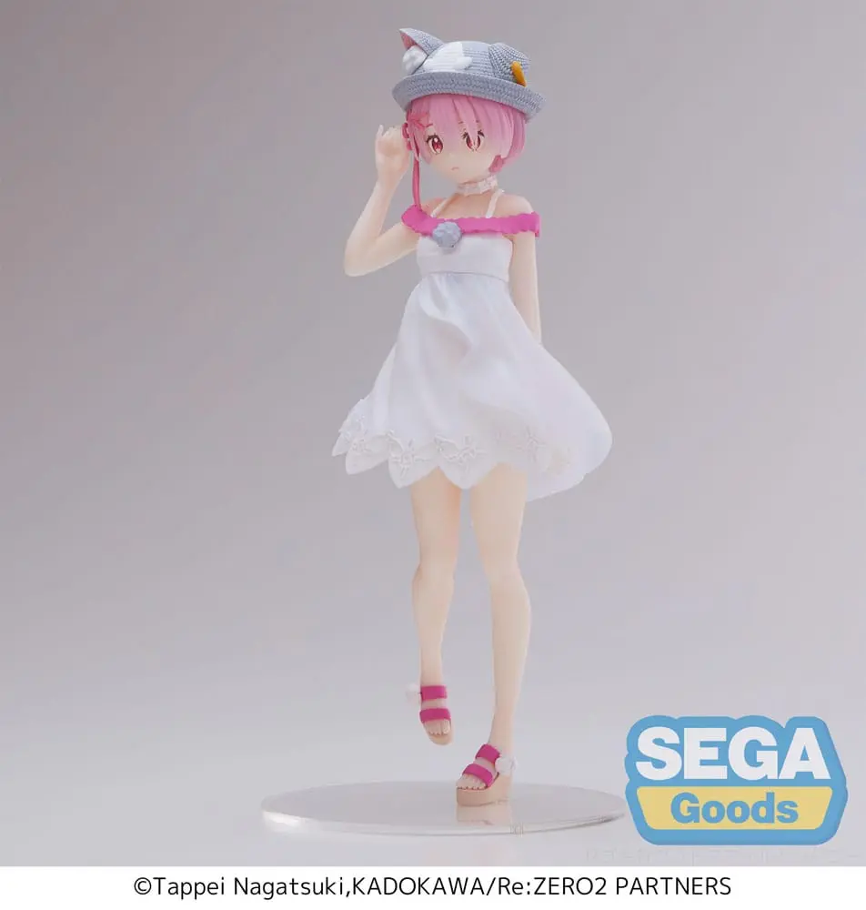 Re:Zero Starting Life in Another World Luminasta PVC Statue Ram Nyatsu Day 19 cm Produktfoto