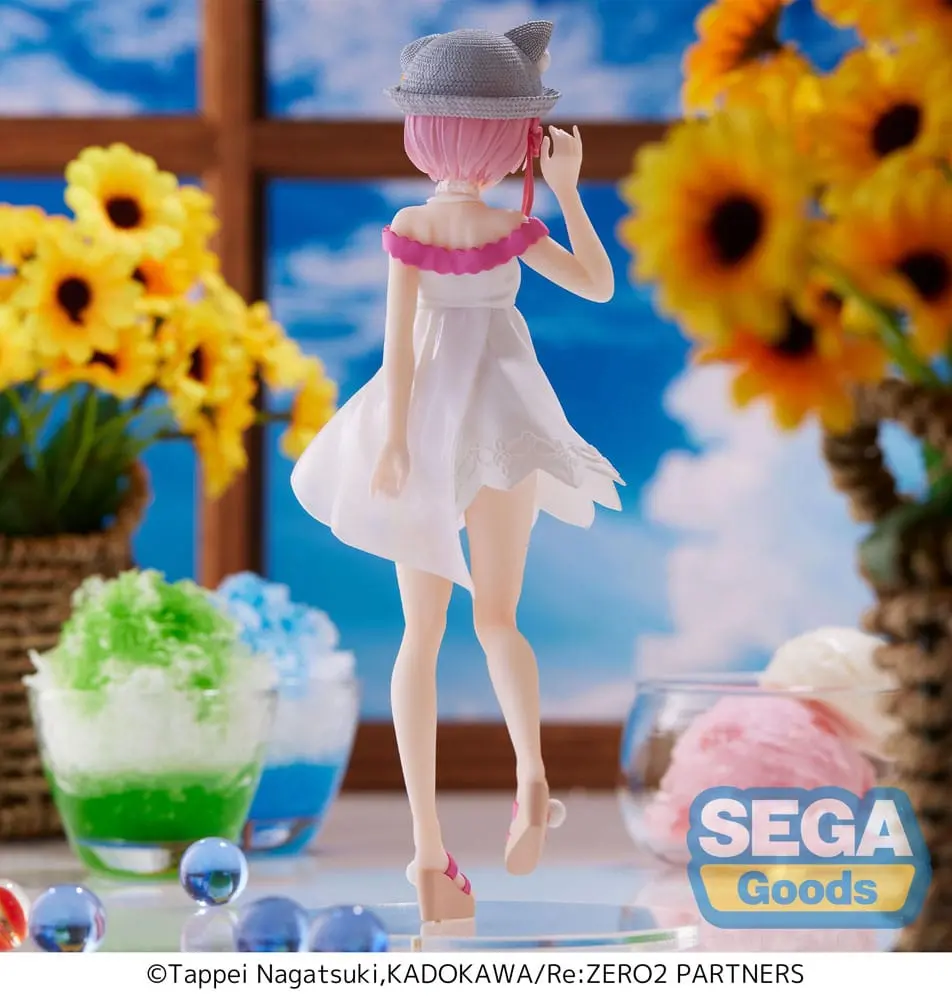 Re:Zero Starting Life in Another World Luminasta PVC Statue Ram Nyatsu Day 19 cm Produktfoto