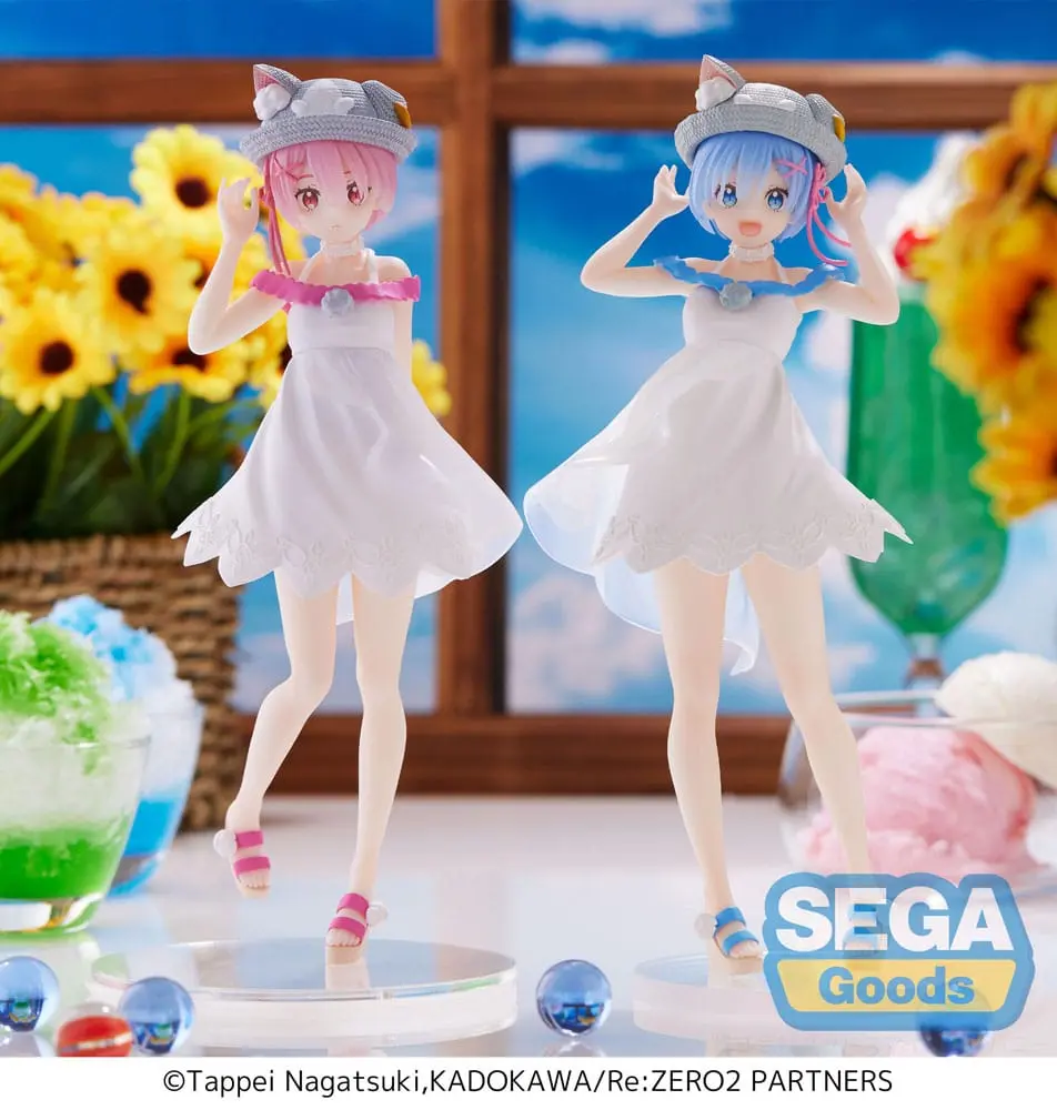 Re:Zero Starting Life in Another World Luminasta PVC Statue Ram Nyatsu Day 19 cm Produktfoto