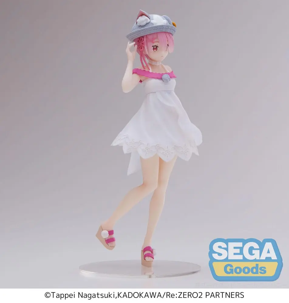 Re:Zero Starting Life in Another World Luminasta PVC Statue Ram Nyatsu Day 19 cm Produktfoto