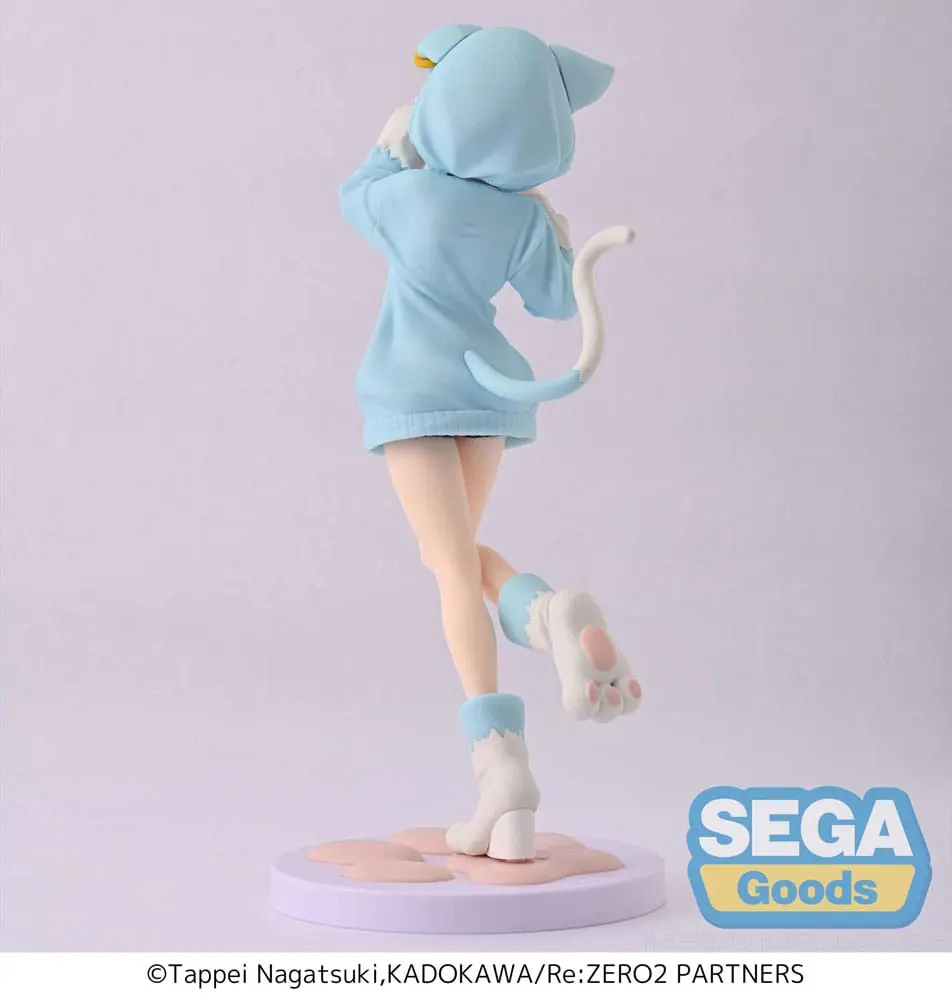 Re:Zero Starting Life in Another World Luminasta PVC Statue Rem Mofumofu Pack 21 cm Produktfoto