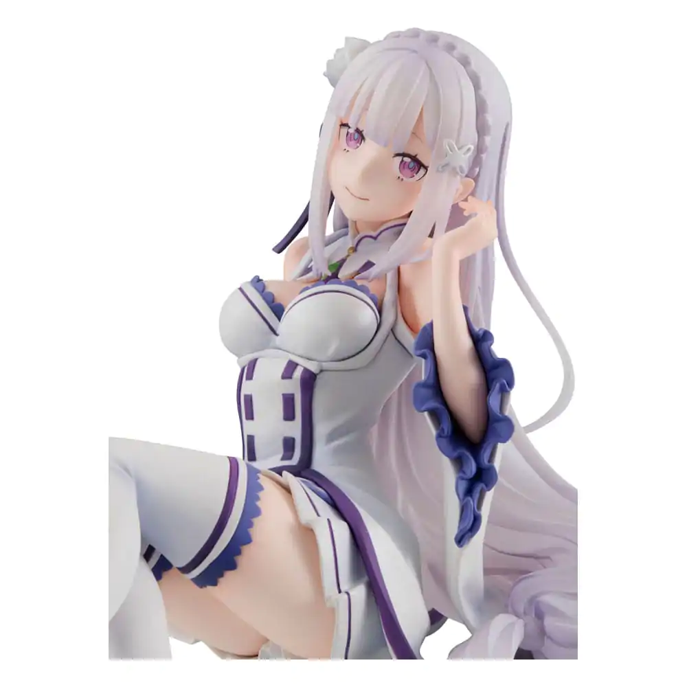 Re:ZERO Starting Life in Another World Melty Princess PVC Statue Emilia Palm Size 9 cm Produktfoto