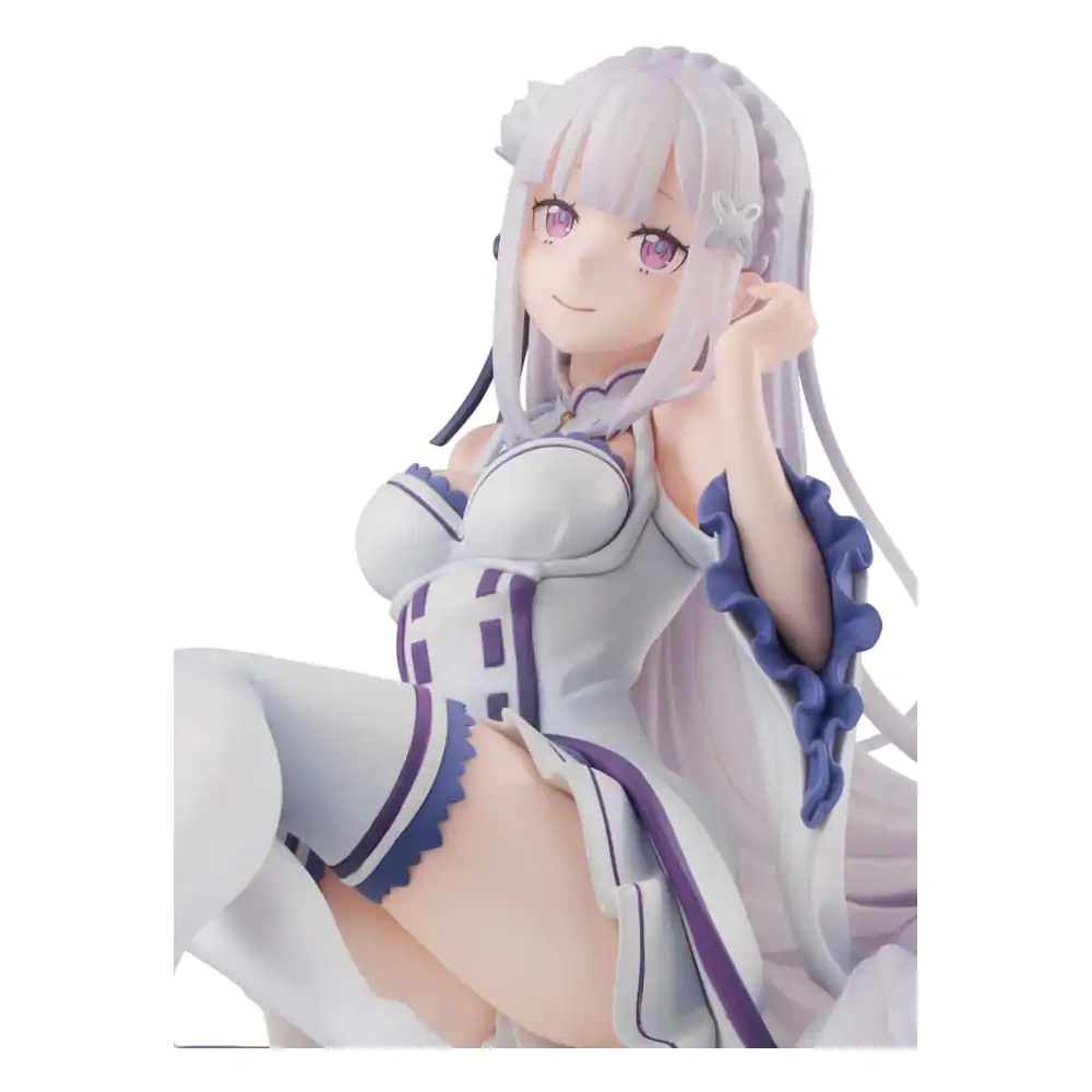 Re:ZERO Starting Life in Another World Melty Princess PVC Statue Emilia Palm Size 9 cm Produktfoto