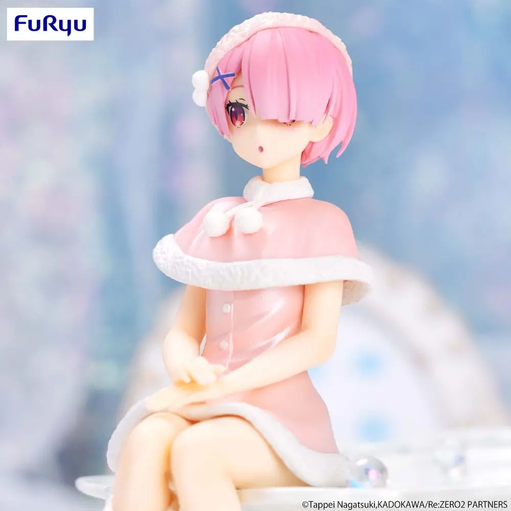 Re:Zero Starting Life in Another World Noodle Stopper PVC Statue Ram Snow 14 cm Produktfoto