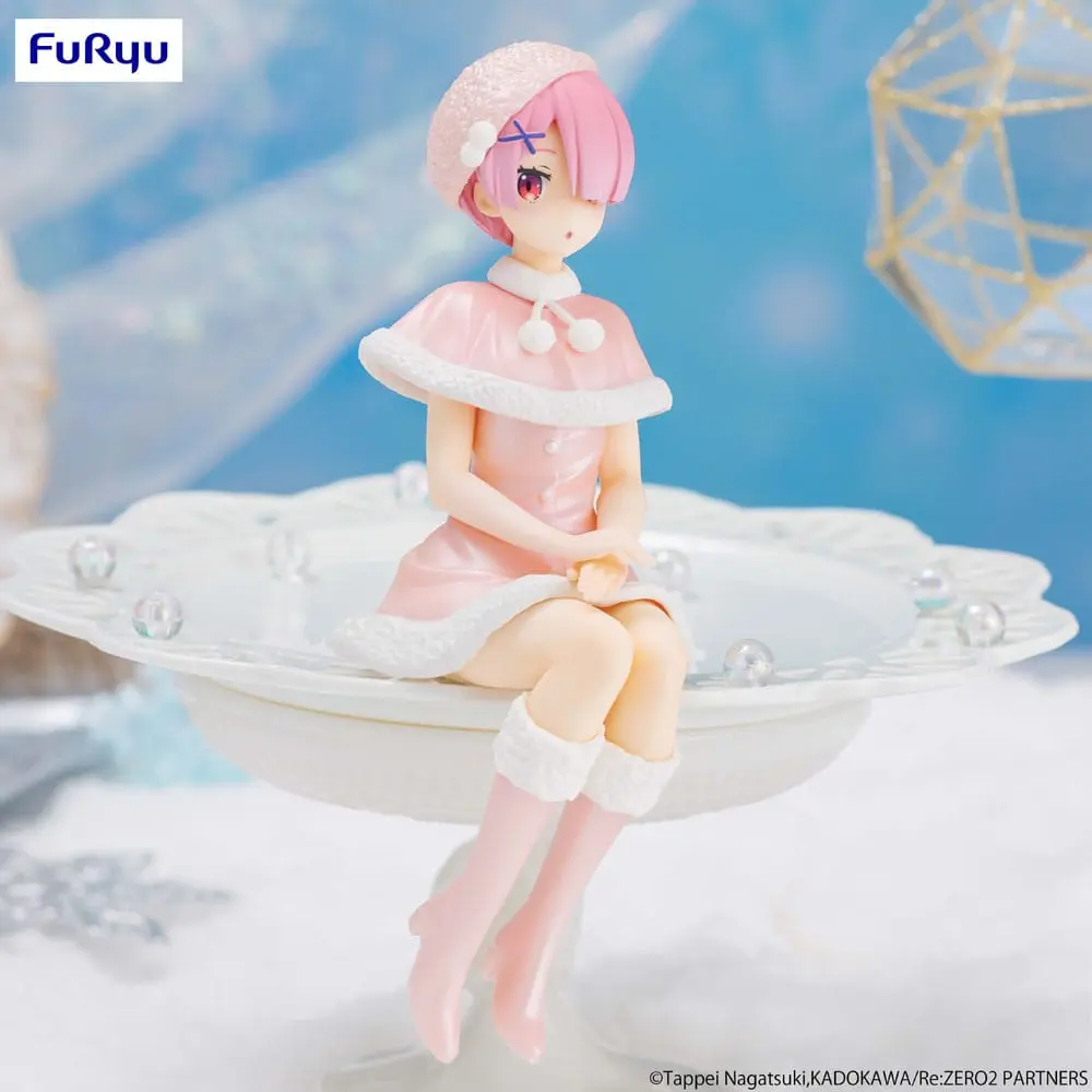 Re:Zero Starting Life in Another World Noodle Stopper PVC Statue Ram Snow 14 cm Produktfoto