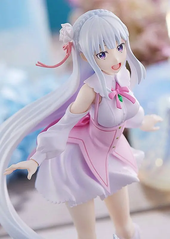 Re: Zero Starting Life in Another World PVC Statue Pop Up Parade Emilia: Memory Snow Ver. 17 cm Produktfoto