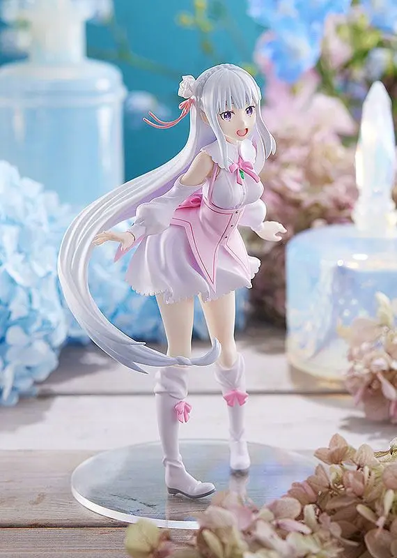 Re: Zero Starting Life in Another World PVC Statue Pop Up Parade Emilia: Memory Snow Ver. 17 cm Produktfoto
