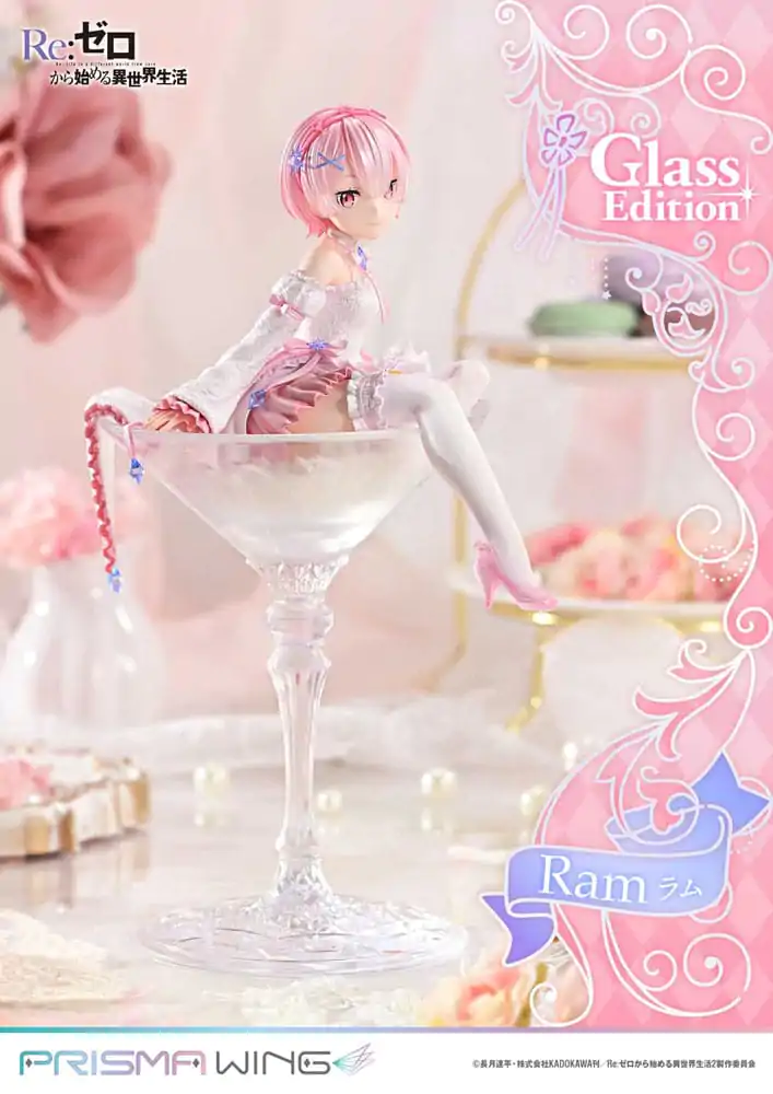 Re:ZERO Starting Life in Another World Prisma Wing PVC-Statue 1/7 Ram Glass Edition 24 cm Produktfoto