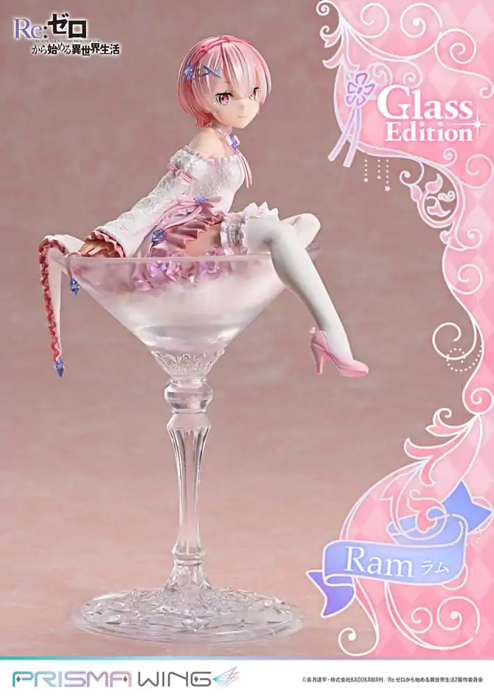 Re:ZERO Starting Life in Another World Prisma Wing PVC-Statue 1/7 Ram Glass Edition 24 cm Produktfoto