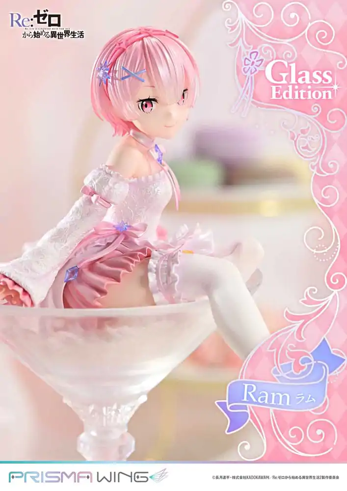 Re:ZERO Starting Life in Another World Prisma Wing PVC-Statue 1/7 Ram Glass Edition 24 cm Produktfoto