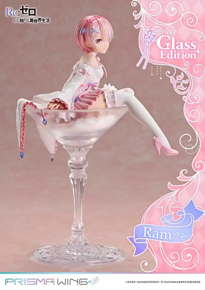 Re:ZERO Starting Life in Another World Prisma Wing PVC-Statue 1/7 Ram Glass Edition 24 cm Produktfoto