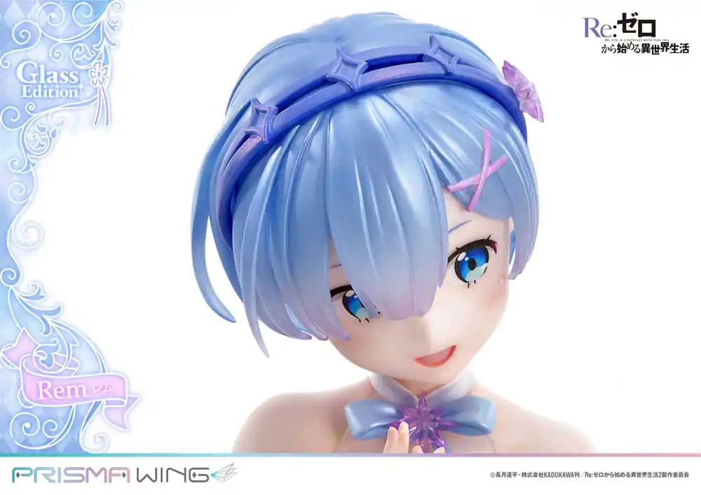 Re:Zero - Starting Life in Another World Prisma Wing PVC Statue 1/7 Rem Glass Edition 23 cm termékfotó