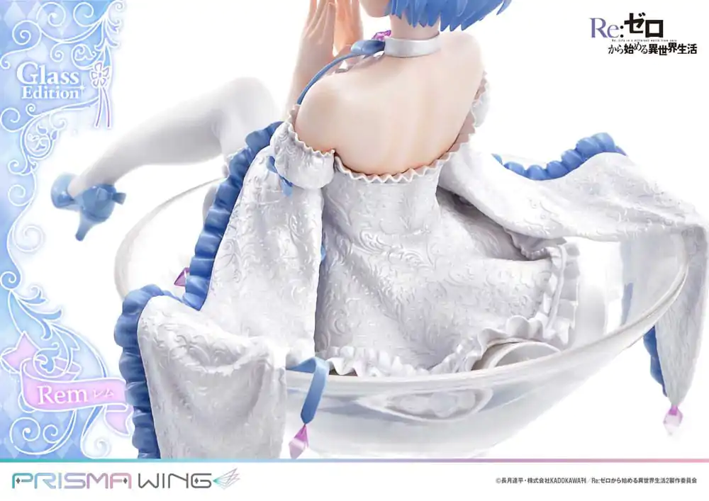 Re:Zero - Starting Life in Another World Prisma Wing PVC Statue 1/7 Rem Glass Edition 23 cm termékfotó