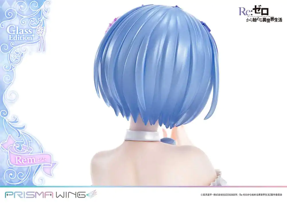 Re:Zero - Starting Life in Another World Prisma Wing PVC Statue 1/7 Rem Glass Edition 23 cm termékfotó