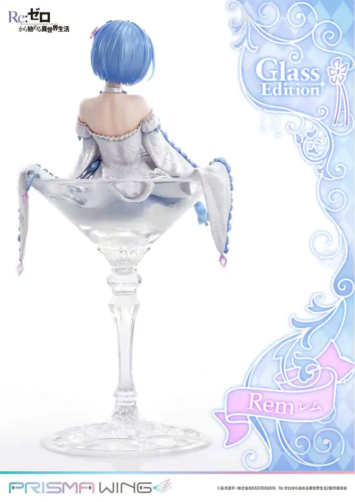 Re:Zero - Starting Life in Another World Prisma Wing PVC Statue 1/7 Rem Glass Edition 23 cm termékfotó