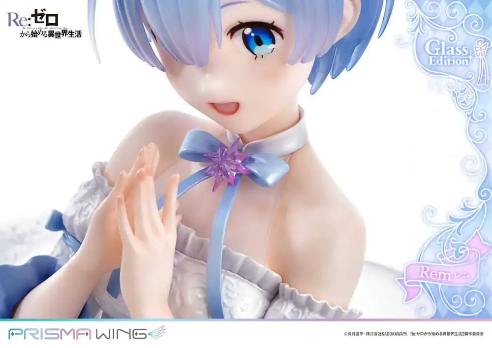 Re:Zero - Starting Life in Another World Prisma Wing PVC Statue 1/7 Rem Glass Edition 23 cm termékfotó