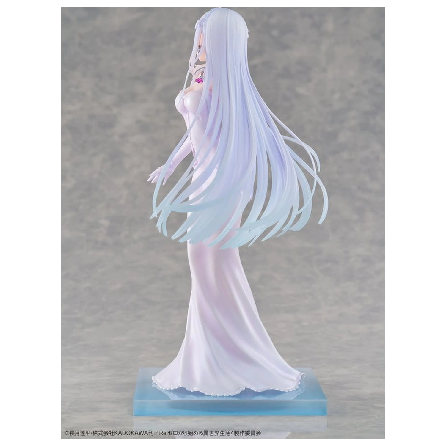 Re:ZERO -Starting Life in Another World- PVC Figur 1/7 Emilia Wedding dress Ver. 24 cm Produktfoto