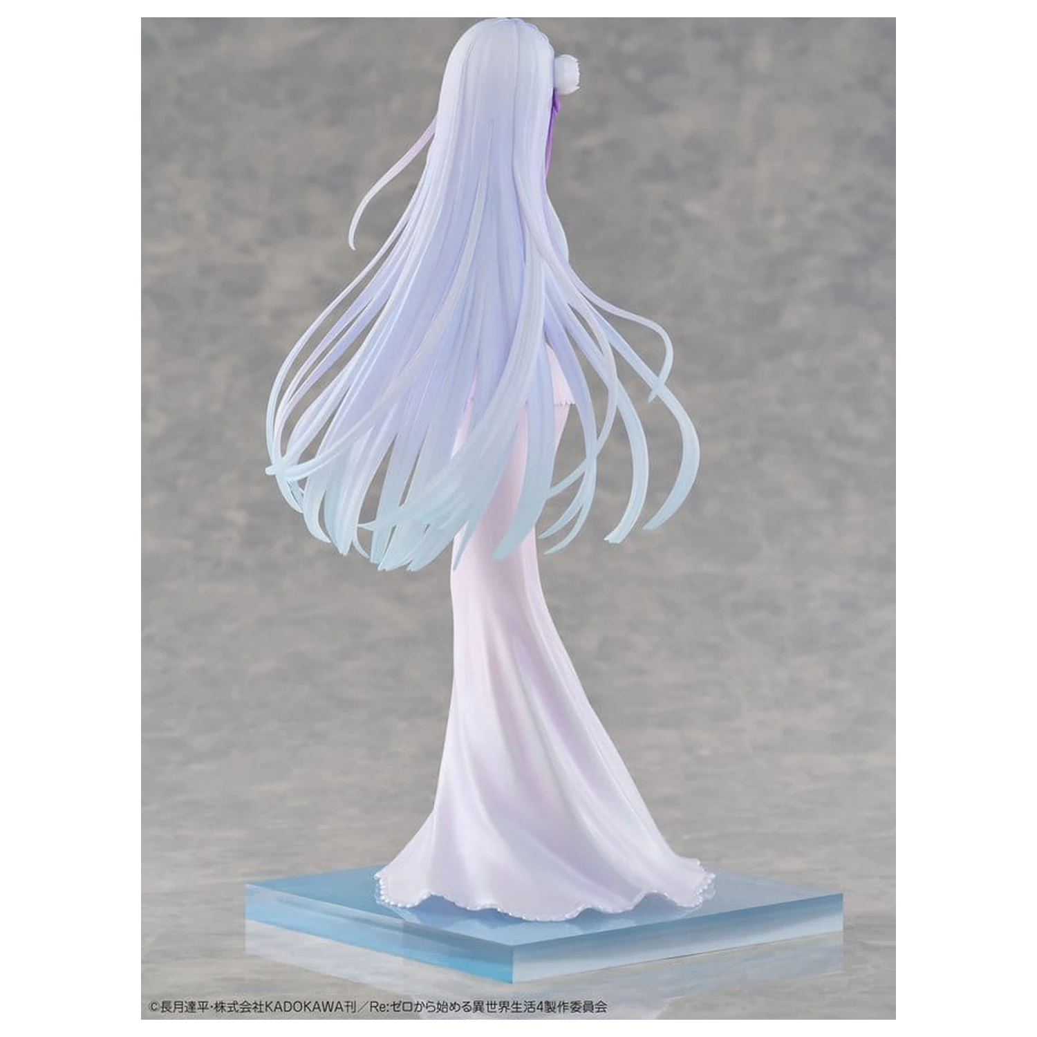 Re:ZERO -Starting Life in Another World- PVC Figur 1/7 Emilia Wedding dress Ver. 24 cm Produktfoto