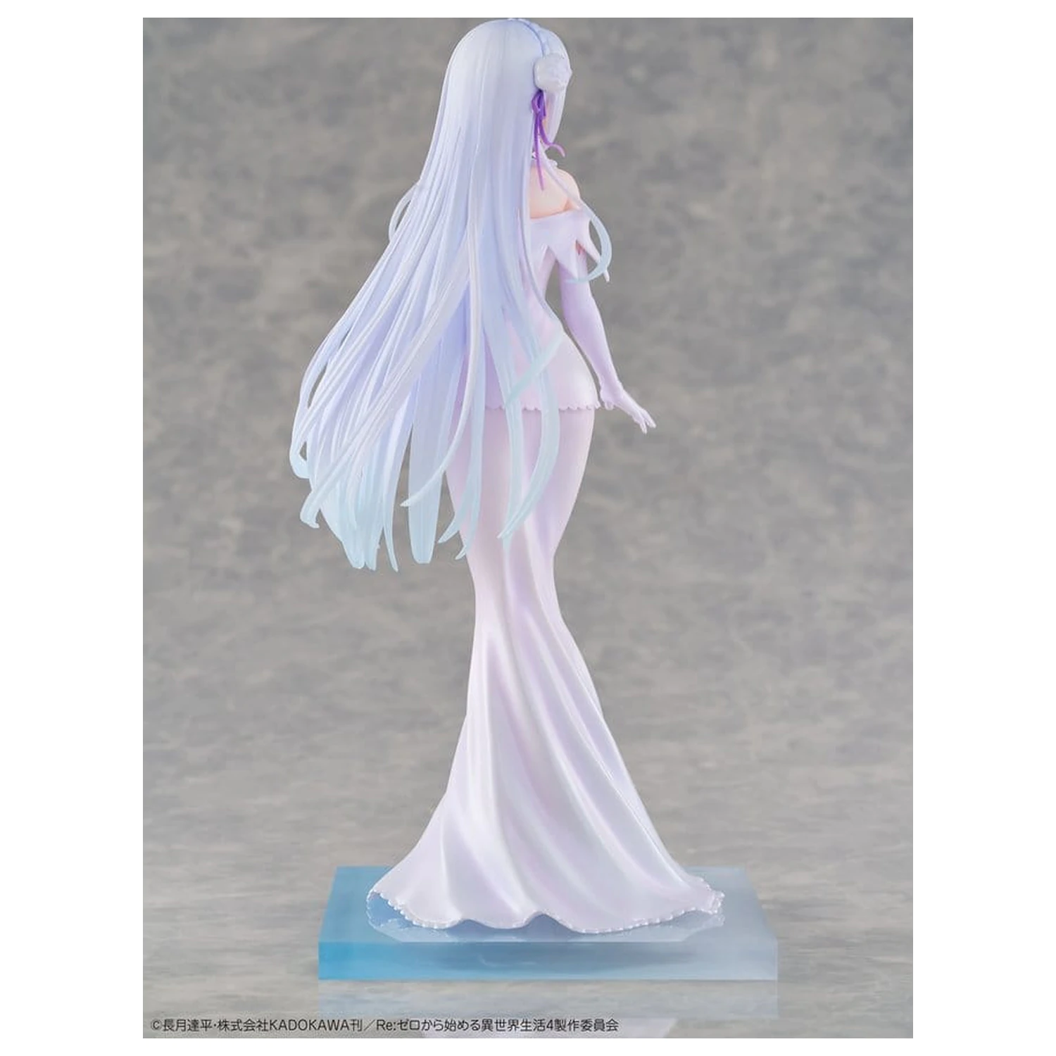 Re:ZERO -Starting Life in Another World- PVC Figur 1/7 Emilia Wedding dress Ver. 24 cm Produktfoto
