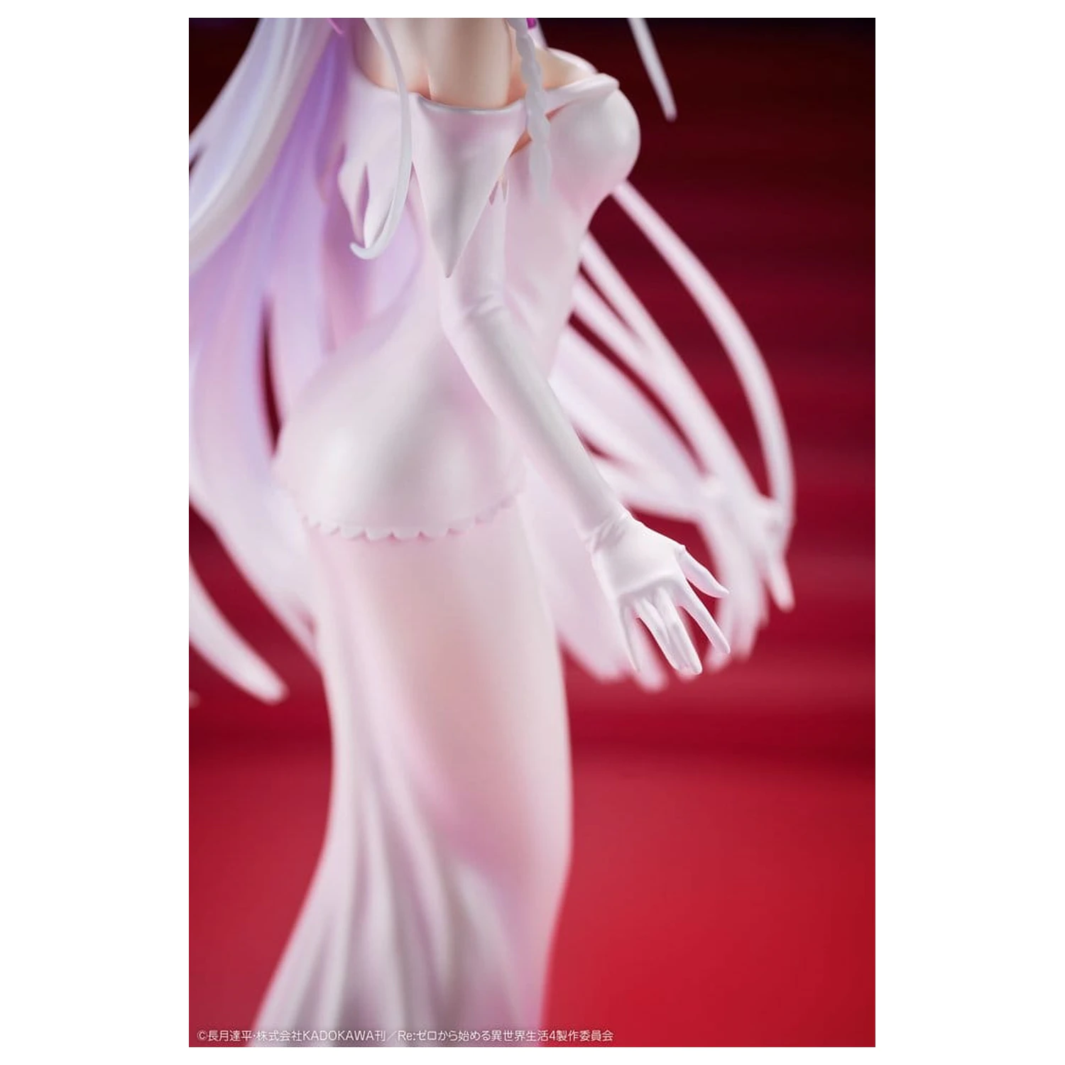 Re:ZERO -Starting Life in Another World- PVC Figur 1/7 Emilia Wedding dress Ver. 24 cm Produktfoto