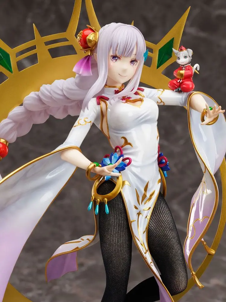 Re:ZERO -Starting Life in Another World- PVC Statue 1/7 Emilia China Dress Ver. 38 cm Produktfoto